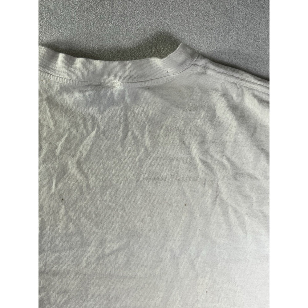 VTG World Trade Center Shirt XL White 9/11 T-Shirt American Unity Flawed - Picture 11 of 12